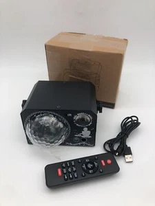 4 in 1 Discokugel RGB UV Stroboskop Musikgesteuert Partylicht mit Fernbedienung - Bild 1 von 5