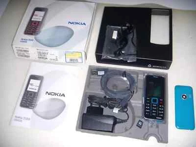 NOKIA 3500 CLASSIC AZURE ORIGINALE 2007+SCATOLA ACCESSORI COMPLETI+BATT. NUOVA - Immagine 1 di 4