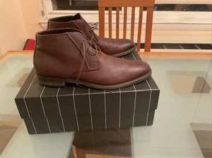ermenegildo zegna Mens Brown Ancle Boots Size 9.5 Made In Italy See Others ! - Picture 1 of 10