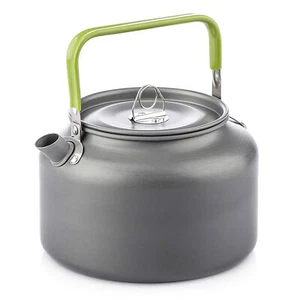 Bollitore da campeggio esterno 0,8 L/1,2 L/1,8 L pentole zaino escursionismo pentola S9P4 - Foto 1 di 11
