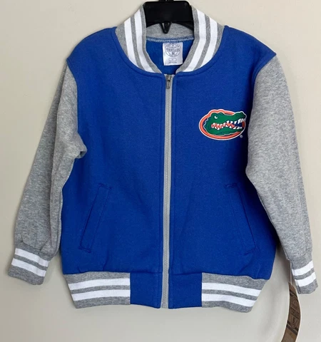 NEW Florida Gators Toddler Size 2T Jacket Zip Sweatshirt Boy's Kids FL Cover