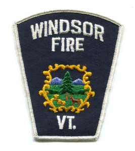 Windsor Fire Department Patch Vermont VT - Picture 1 of 1