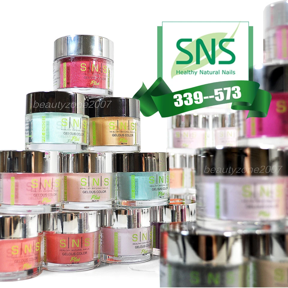 SNS POLVO DE INMERSIÓN para color de uñas sin líquido, sin imprimación, sin luz UV 1 oz 339 - 573 Foto 1 de 1