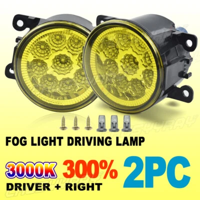 Luz antiniebla de conducción 2 LED luz de parachoques delantera conductor + lado derecho del pasajero Foto 1 de 4