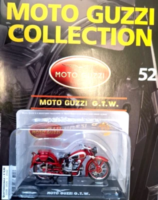 HACHETTE STARLINE 1:24 MOTO GUZZI  G.T.W.  CON FASCICOLO  52 - Immagine 1 di 2