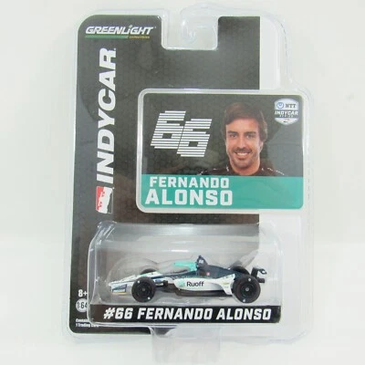 Fernando Alonso 2020 Indianapolis 500 #66 Ruoff McLaren Chevrolet Diecast 1:64 - Image 1 of 4