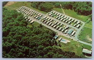 Greenlawn Heights Noble Home Park Trailer Park Zanesville, Ohio Postcard - Picture 1 of 2