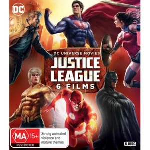 Justice League - 6 Films (Blu-Ray,2020) - Picture 1 of 1