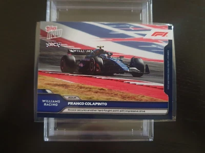 Topps Now F1 2024 #62 Colapinto - Rookie secures another hard-fought point with - Image 1 of 4