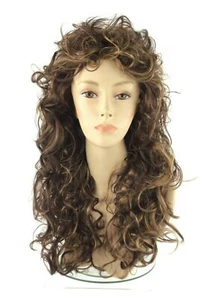STUDIO WIGS 1980's Curly Retro Soap Opera Style Theatrical Costume Wig - Cty2733 - Picture 1 of 4