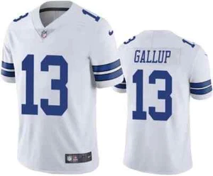 Nike Dallas Cowboys Michael Gallup #13 White Jersey Men's Size Small - Picture 1 of 5