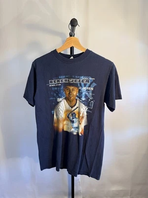 Camiseta grande vintage Y2K Derek Jeter New York Yankees Foto 1 de 4