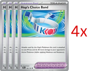 4x Hop's Choice Band Playset - Pokemon TCG JTG 148/159 - Near Mint - Foto 1 di 1