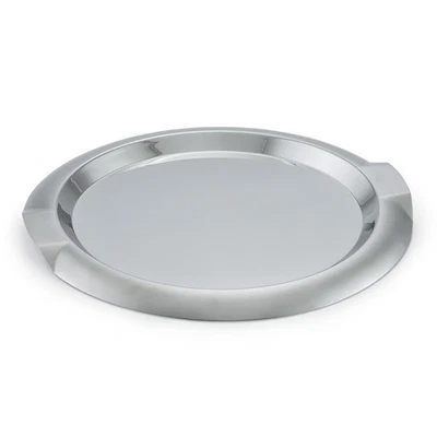 Vollrath 82097 Medium Round S/S 14" Serving Tray - Image 1 of 2