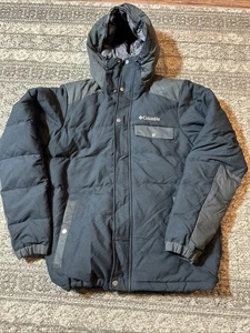Columbia kleine Winterjacke mit Kapuze Herren, schwarz - Bild 1 von 7
