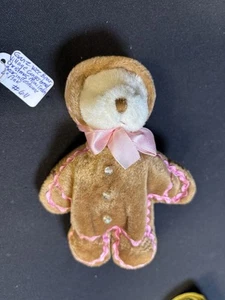 Ganz Wee Bear Village 5 inch Tannenbaum Christmas Plush Retired New with Tags - Picture 1 of 10