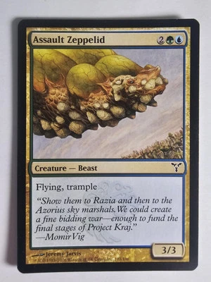  Assault Zeppelid  Magic The Gathering MTG - Dissension -- We Combine Shipping  - Image 1 of 2