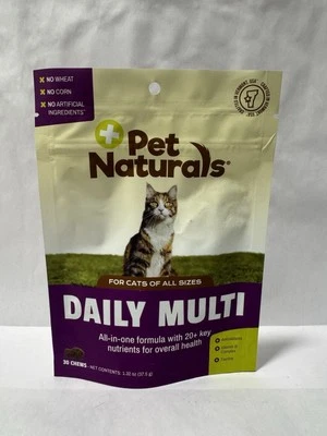 Multi diario para gatos Pet Naturals of Vermont 30 masticables Foto 1 de 2