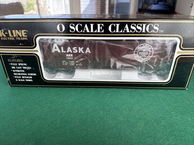 K-Line O Scale Classics Alaska RR “Mount McKinley” Steel-sided Reefer K761-1012 - Image 1 of 3