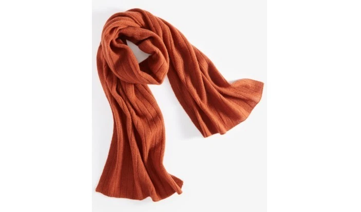 Bufanda Charter Club 100 % cachemir mujer bronce nuez moscada talla única Foto 1 de 1
