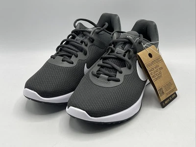 Nike Revolution Men's Size 8 Grey White Running Shoe New with Tags - Image 1 of 4