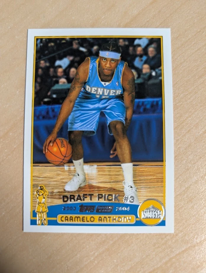 Topps Carmelo Anthony Basketball Rookie Sports Trading Cards