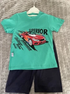 Boy’s Summer Set Clothing Premium Quality Cotton. Size 3-4 - Picture 1 of 3