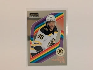 2023-24 O-Pee-Chee Platinum DAVID PASTRNAK #R-58 Retro Boston Bruins - Picture 1 of 2