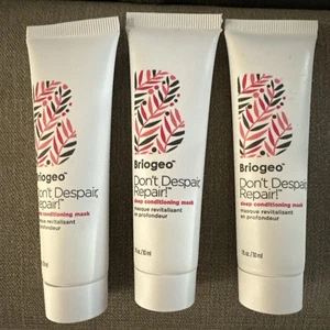 3 X Briogeo Don't Despair Repair Deep Conditioning Mask 30ml Travel Size Sealed. - Picture 1 of 10