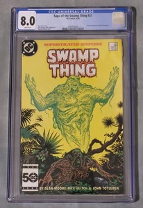 Saga of the Swamp Thing #37 – 1985 DC – CGC 8.0 – 1st John Constantine Full App. - Picture 1 of 6