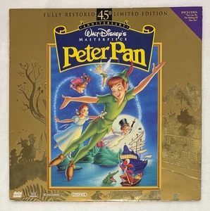 Peter Pan (Laserdisc, 1998, 45th Anniversary Limited Edition) Dolby Surround - Picture 1 of 2