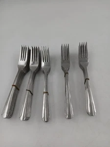 Libbey 300 Edelstahl Besteck Set 84 Teile Gabeln Suppenlöffel Restaurant Set - Bild 1 von 8