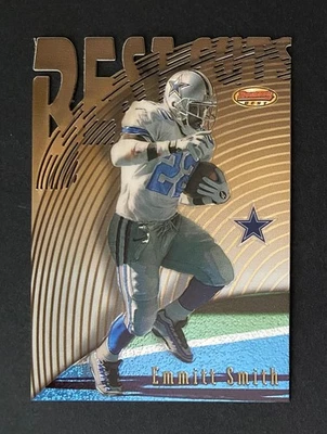 Lámina troquelada Bowman Best Cuts 1997 Emmitt Smith BC13 HOF Living Legend como nueva+. Foto 1 de 2