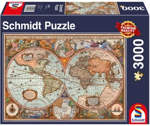 NEW Schmidt  Jigsaw Puzzle 3000 Pieces Ancient World Map - Picture 1 of 2