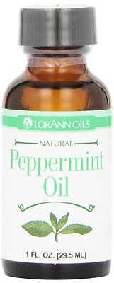 LorAnn Oils Natural Essential Peppermint Oil For Flavoring and Aromatherapy 1 Oz - Image 1 of 4