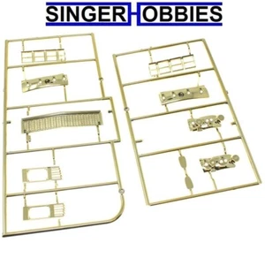 REDCAT RER16311 1/10 Monte Carlo Body Parts Set, Gold HH - Picture 1 of 2