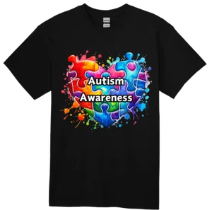 AUTISM AWARENESS T SHIRTS IN STOCK SM-4XL JUST IN! - Picture 1 of 2