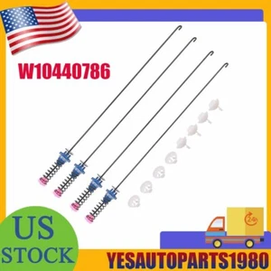 4 Stück Waschmaschine Aufhängestange für Whirlpool W10440786 W10368626 W10368627 W10440739 - Bild 1 von 17
