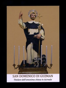 santino-holy card"S.DOMENICO DI GUZMAN-ACIREALE - Imagen 1 de 1