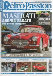 RETRO PASSION 253 MASERATI A6 G 1957 FIAT ABARTH 750 GT ZAGATO 1959 BMW 1600 70 - Foto 1 di 3