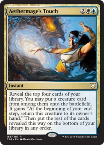 Aethermage's Touch ~ Lightly Played Commander 2018 MTG Magic UltimateMTG Multi-C - Image 1 of 1