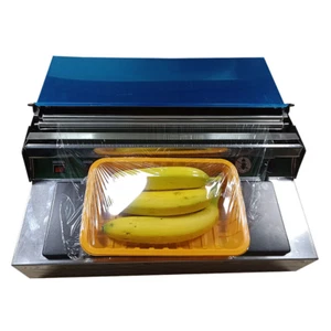 220V Elektrische Heizung Kunststofffolie Versiegelungsmaschine Obstballenpresse Lebensmittelverpackung 45CM - Bild 1 von 7