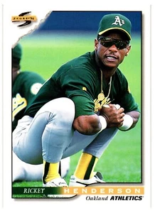 1996 Score #10 Rickey Henderson Oakland Athletics - Picture 1 of 2