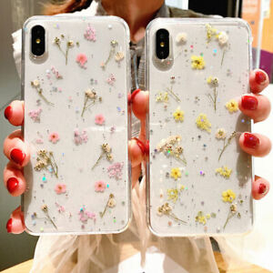 For iPhone 11 12 Pro Max XR XS Max 8 Plus Shockproof Girls Floral Phone Case #UK