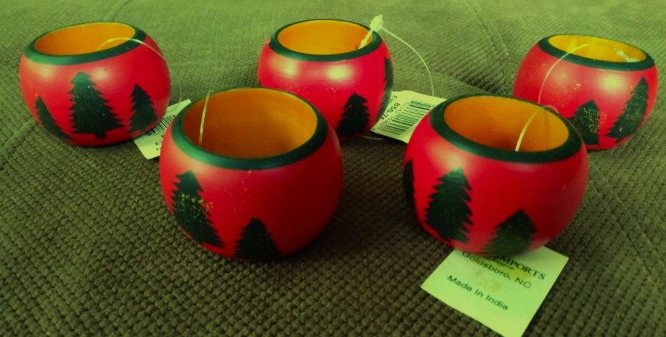 Juego de 5 servilleteros de Navidad Foto 1 de 1