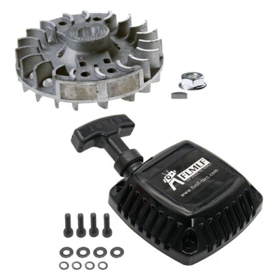 Alloy Pull Start Flywheel Fit For 1/5 HPI BAJA LOSI GOPED REDCAT For 23cc-36cc - Image 1 of 4