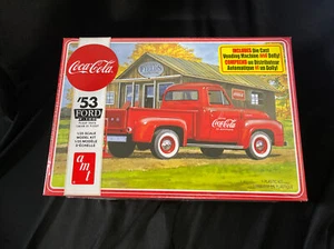 AMT 1144 1:25 Cola-Cola 1953 F-100 Ford Pickup Model Truck Kit - Picture 1 of 6