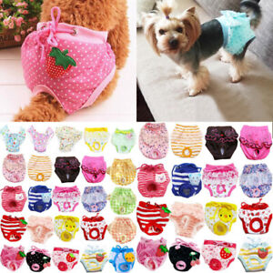 Female Pet Dog Puppy Physiological Pants Sanitary Nappy Diaper Shorts Underwear