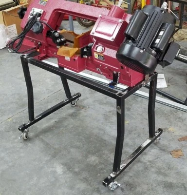 Metal Cutting Band Saw 3-Speed 1 HP 4" x 6" Horizontal Vertical Power Bandsaw - Image 1 of 4