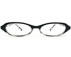 Bevel Eyeglasses Frames 3555 CUSTOMER APPROVAL COL.BGM Black White 49-16-135